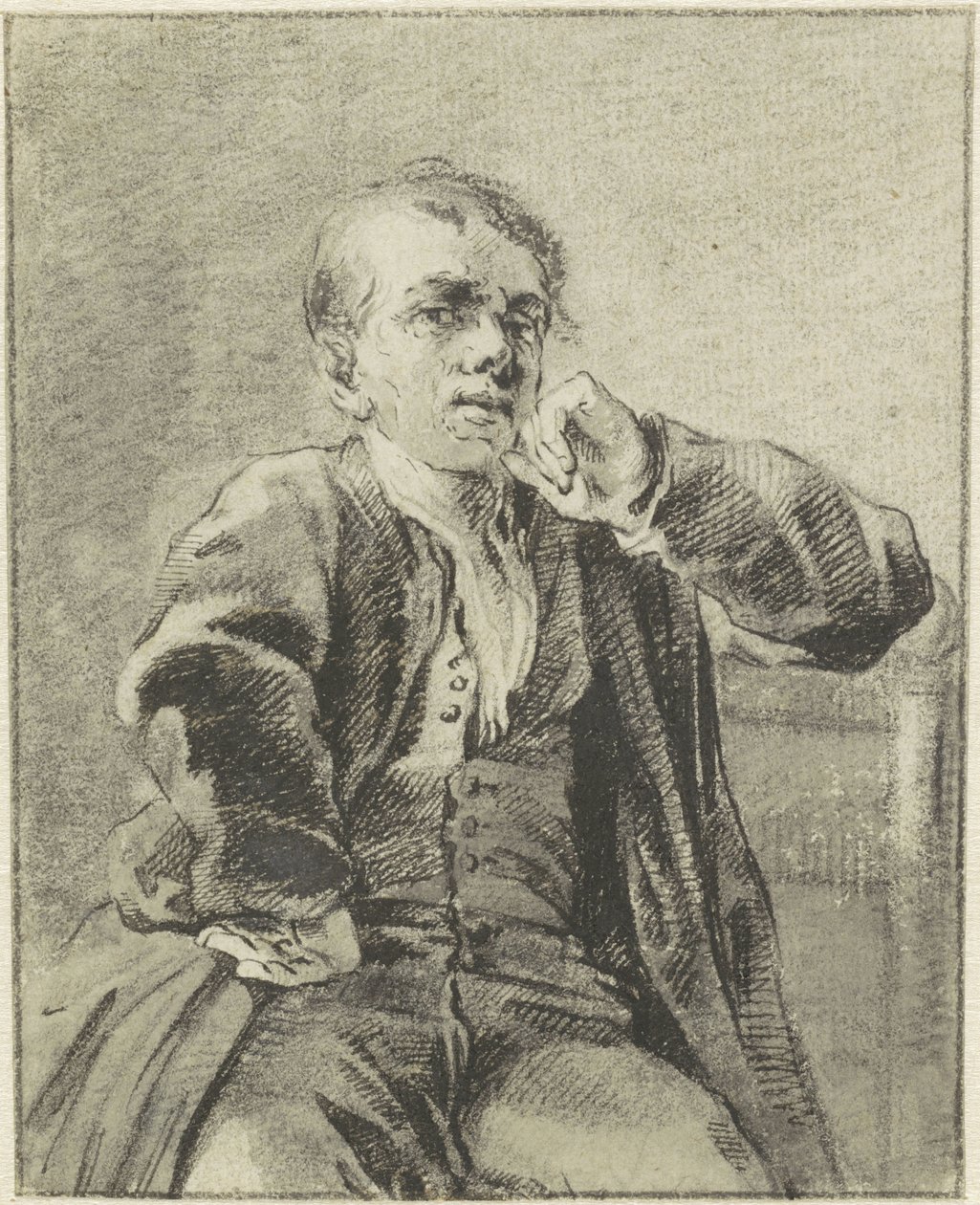 Selvportrett av Reinier Vinkeles I av Reinier Vinkeles (I)