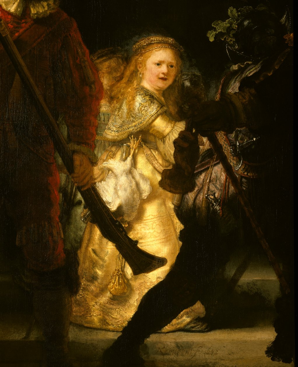 Selskapet til Frans Banning Cocq og Willem van Ruytenburch av Rembrandt van Rijn