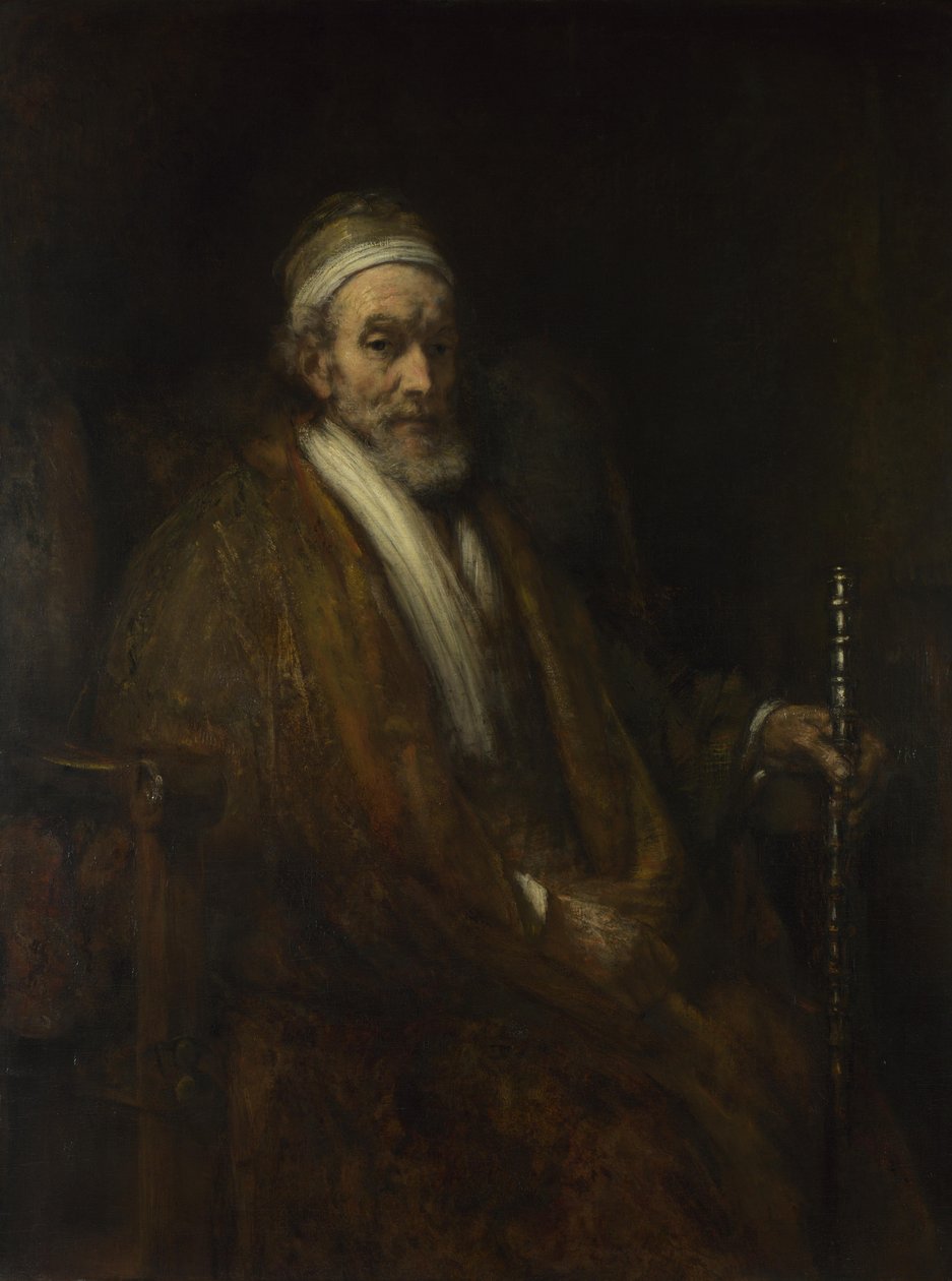 Portrett av Jacob Trip, ca. 1661 av Rembrandt van Rijn