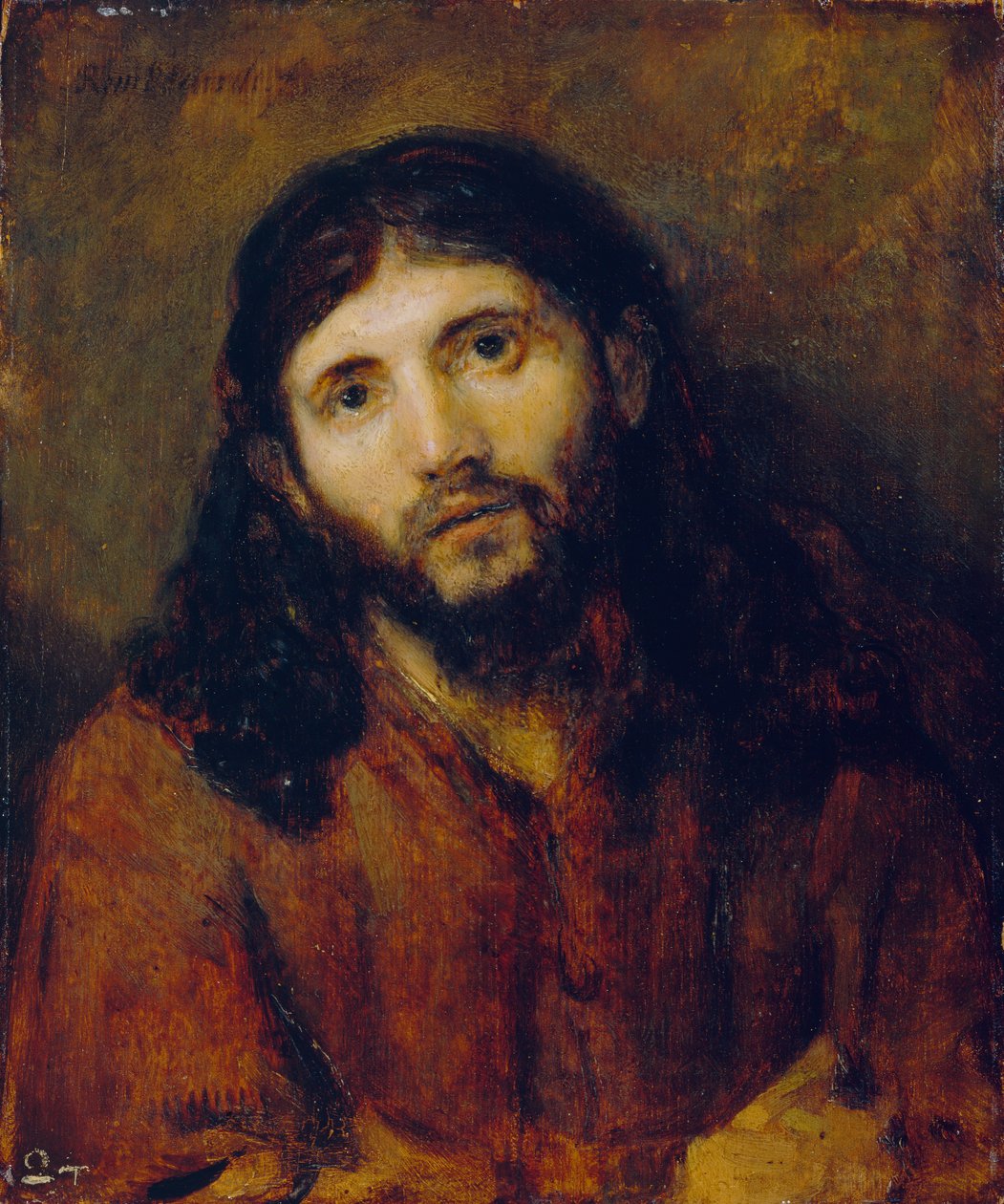 Kristus, ca. 164850 (olje på eikepanel) av Rembrandt van Rijn