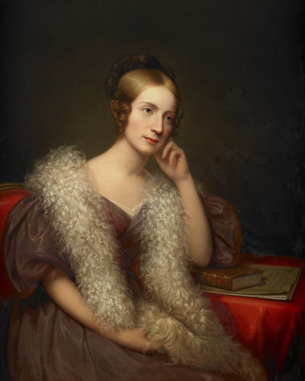 Caroline Louisa Pratt Bartlett av Rembrandt Peale