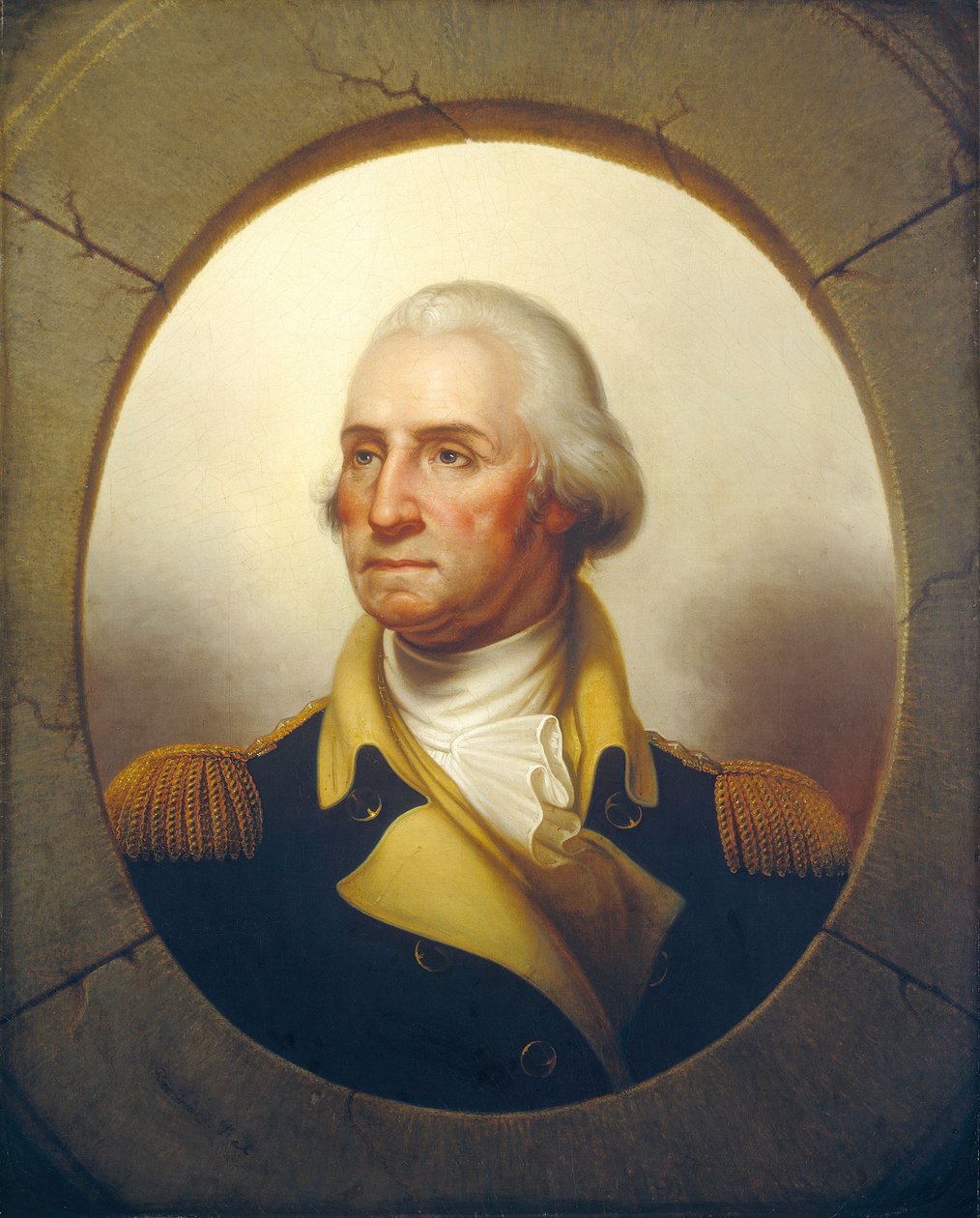 George Washington, ca. 1850 av Rembrandt Peale