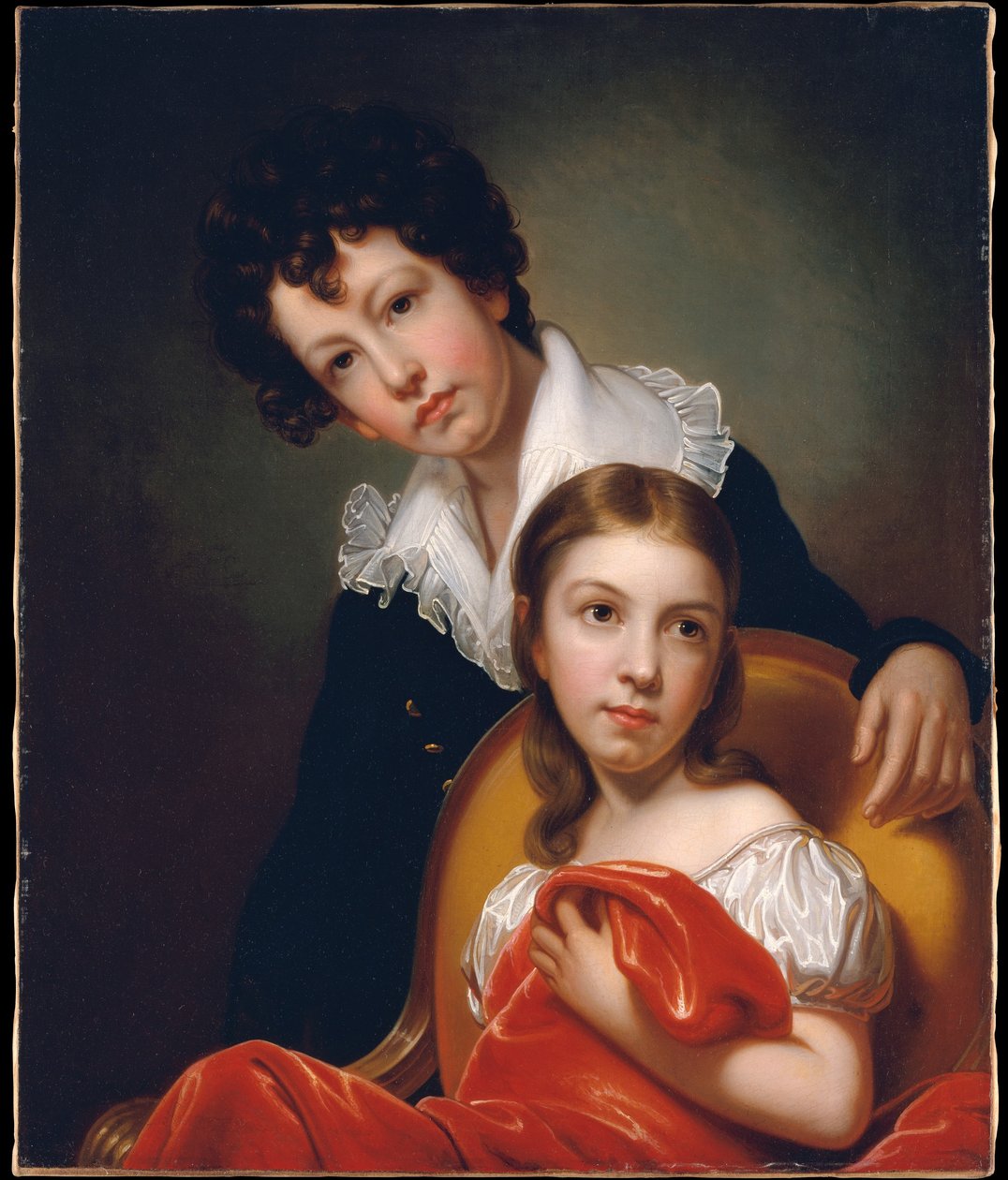 Michael Angelo og Emma Clara Peale av Rembrandt Peale