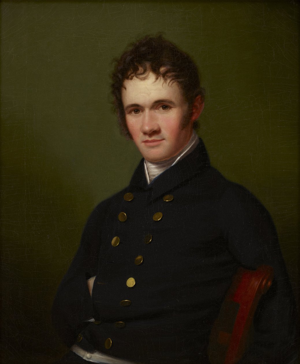 Portrett av kommandør Lewis Warrington (1782-1851) av Rembrandt Peale