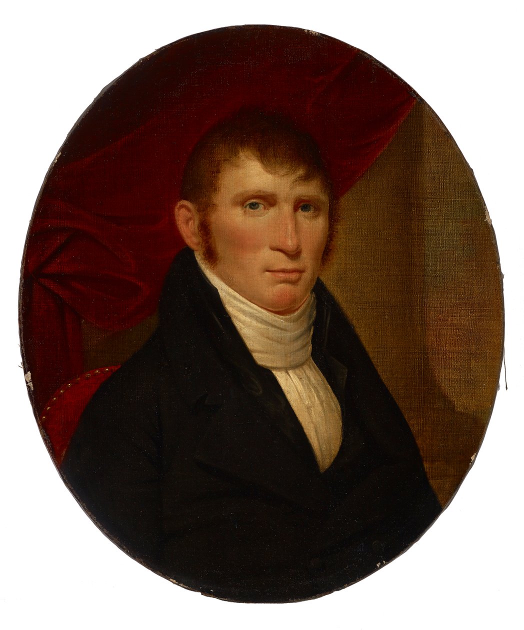 Portrett av David Cox av Rembrandt Peale