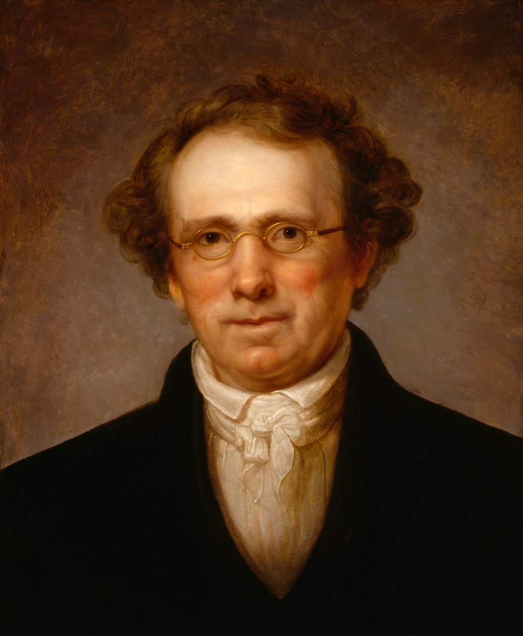 Portrett av Henry Robinson, ca. 1816-20 (olje på papir montert på lerret) av Rembrandt Peale