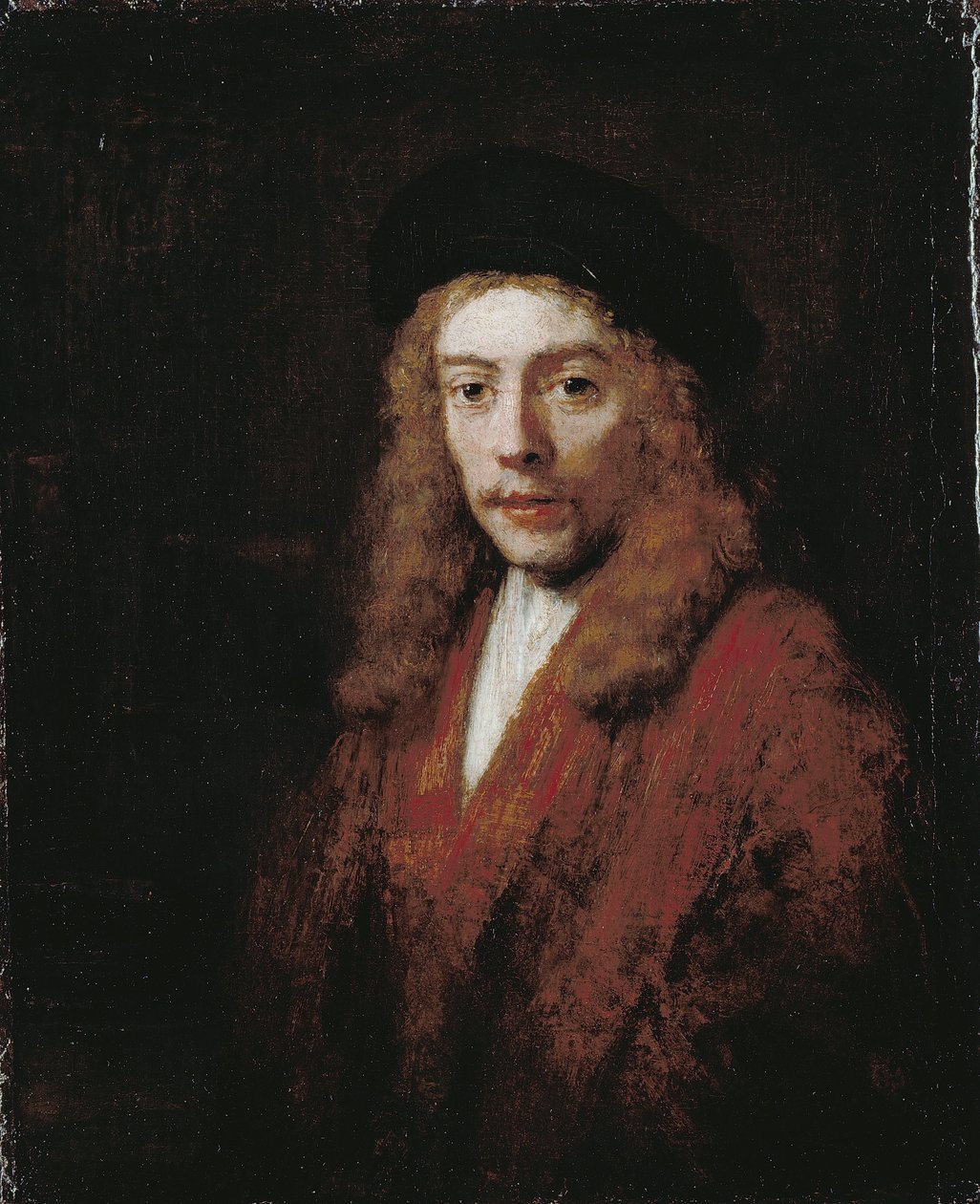 En ung mann, kanskje kunstnerne Sønn Titus av Rembrandt van Rijn