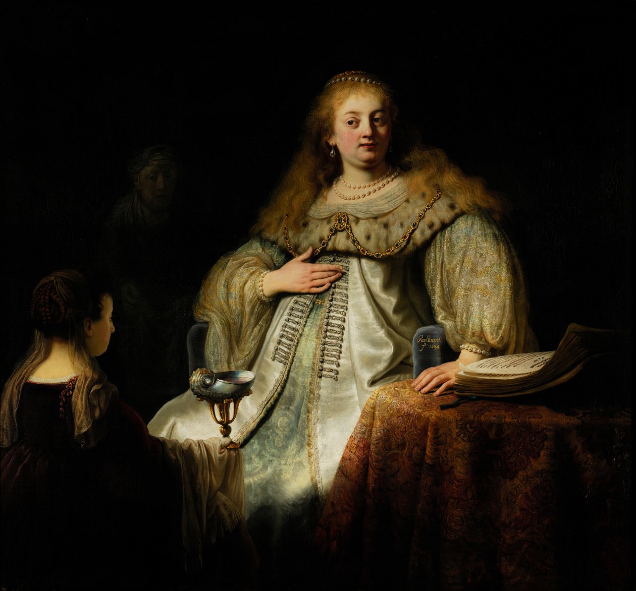 Artemisia av Rembrandt van Rijn