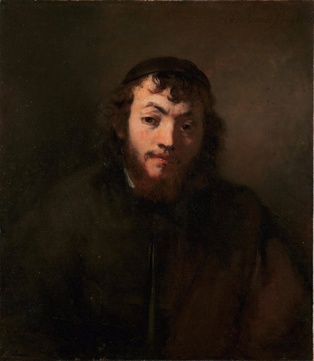 Byste av en ung jøde av Rembrandt van Rijn