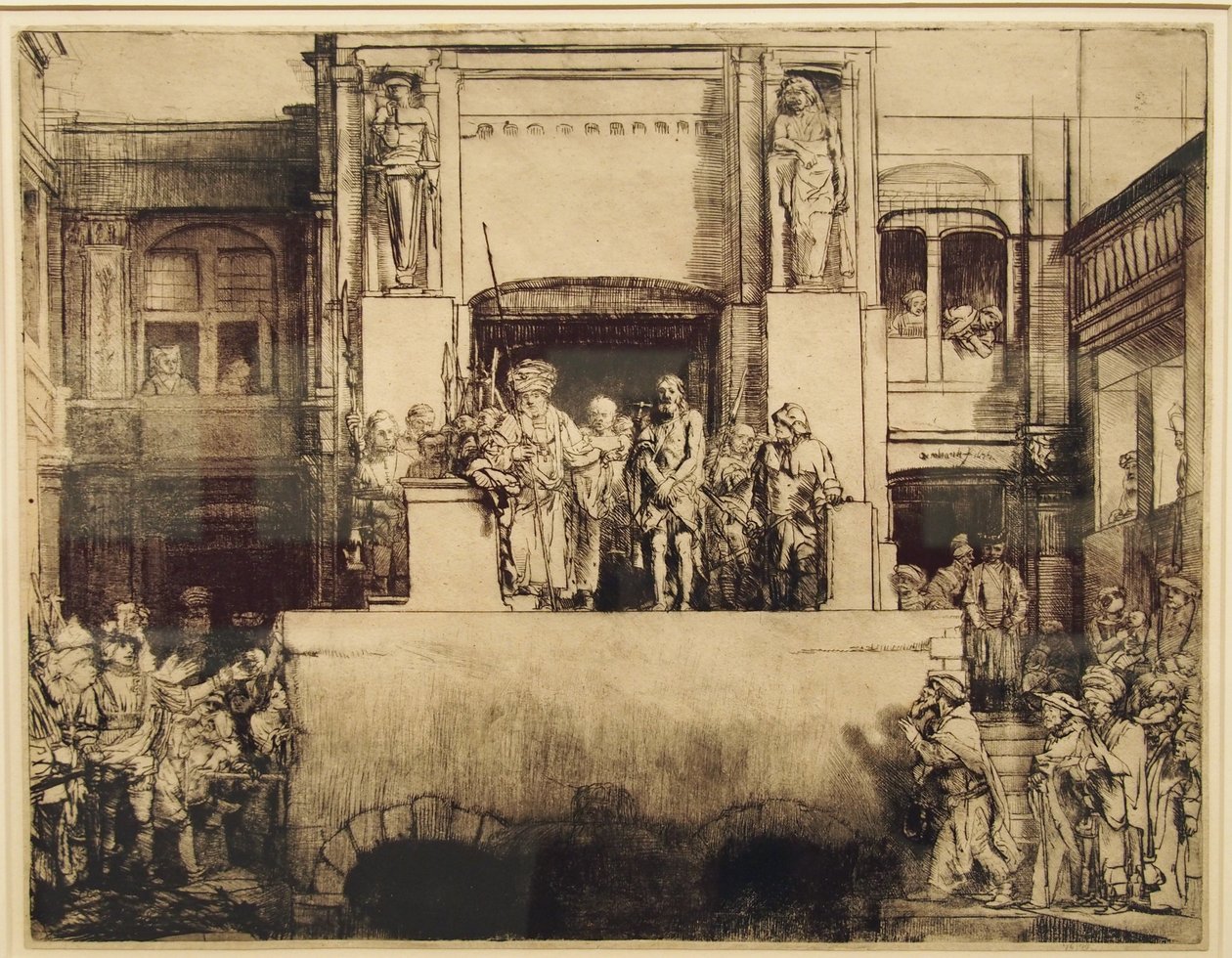 Kristus blir presentert for folket av Rembrandt van Rijn