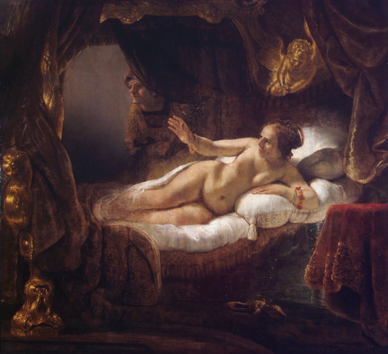 Danaë av Rembrandt van Rijn