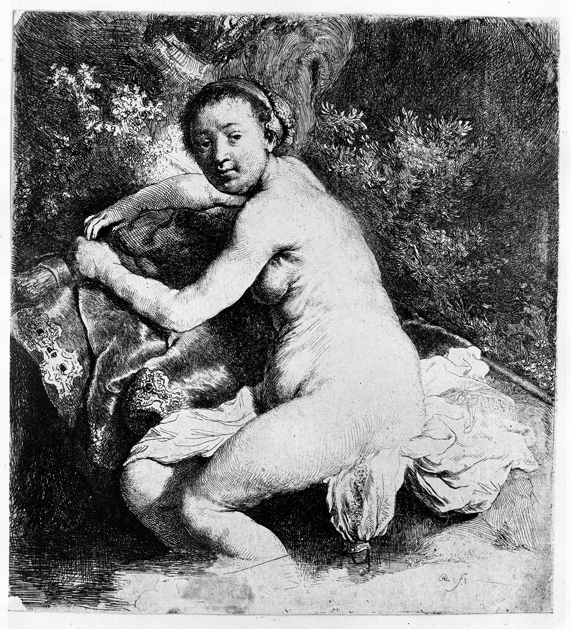 Diana ved badet, ca. 1631 av Rembrandt van Rijn