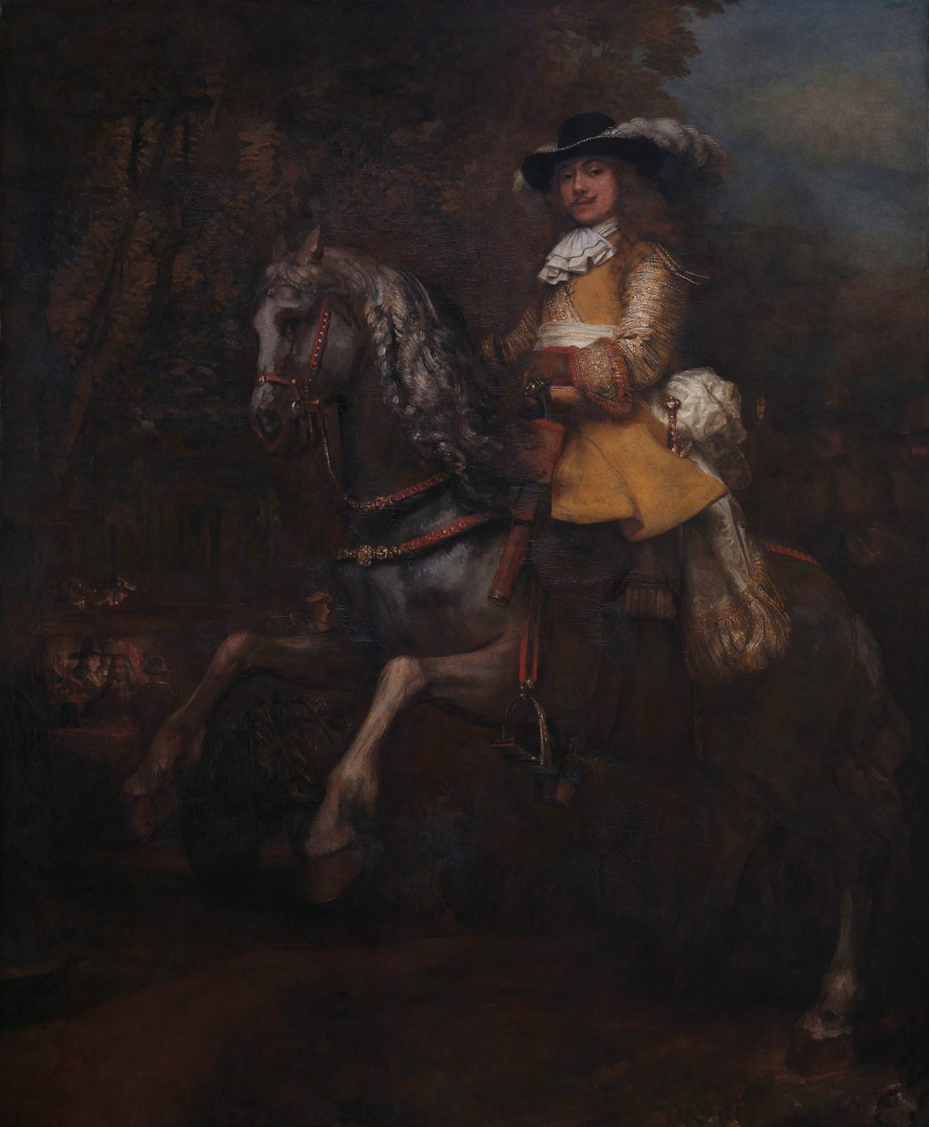 Frederick Rihel on Horseback av Rembrandt van Rijn
