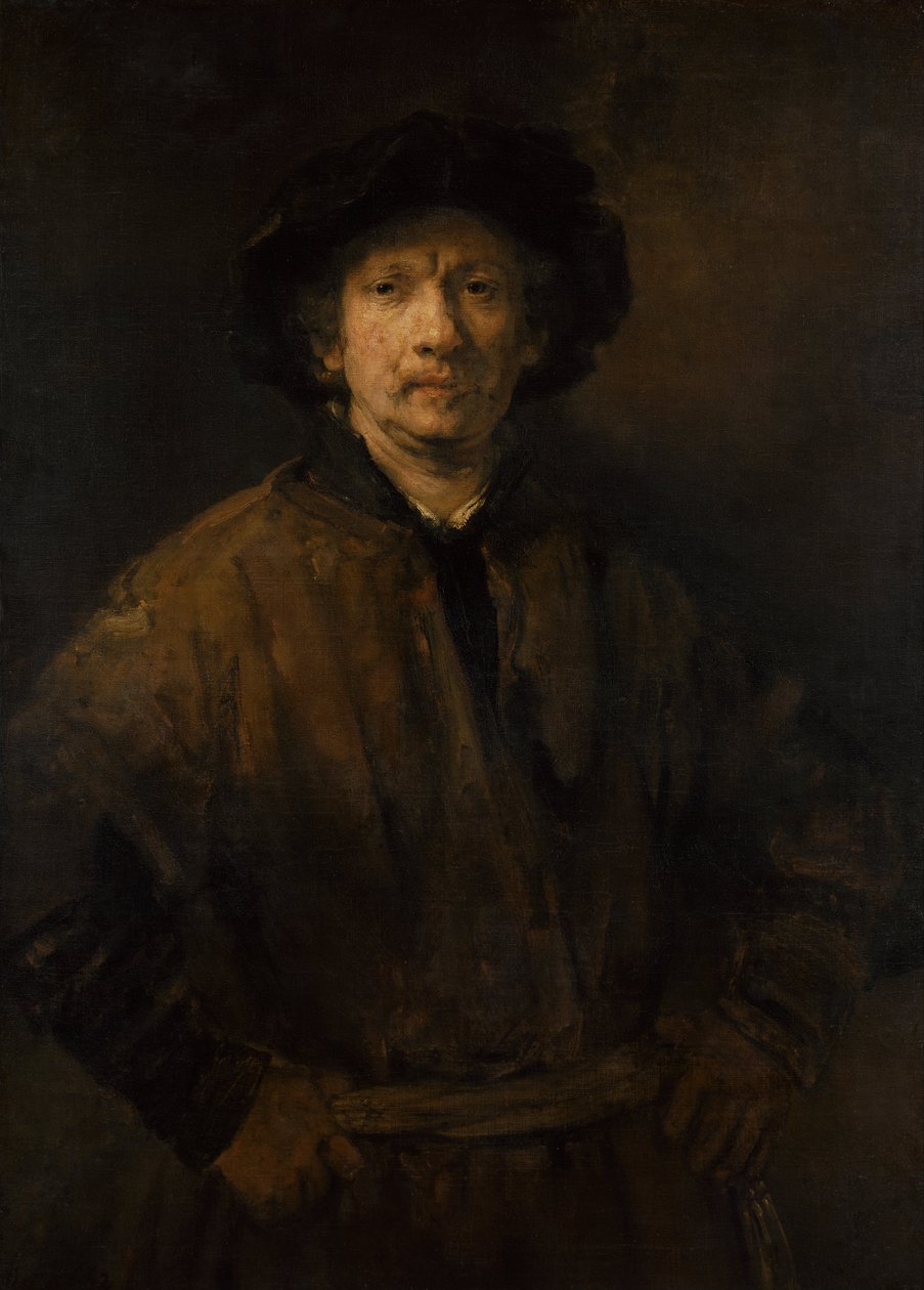 Stort selvportrett av Rembrandt van Rijn