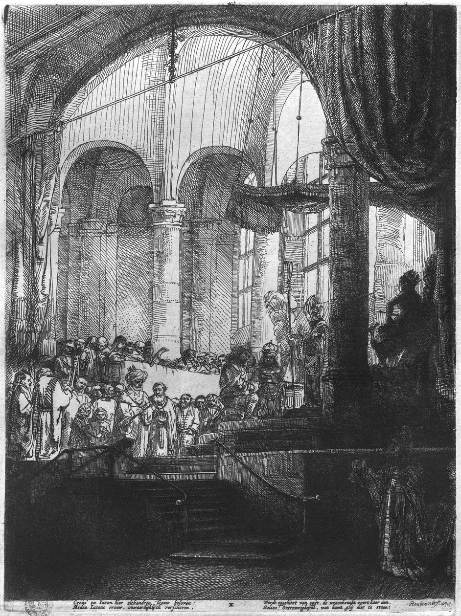 Medea, eller ekteskapet til Jason og Creusa, 1648 av Rembrandt van Rijn