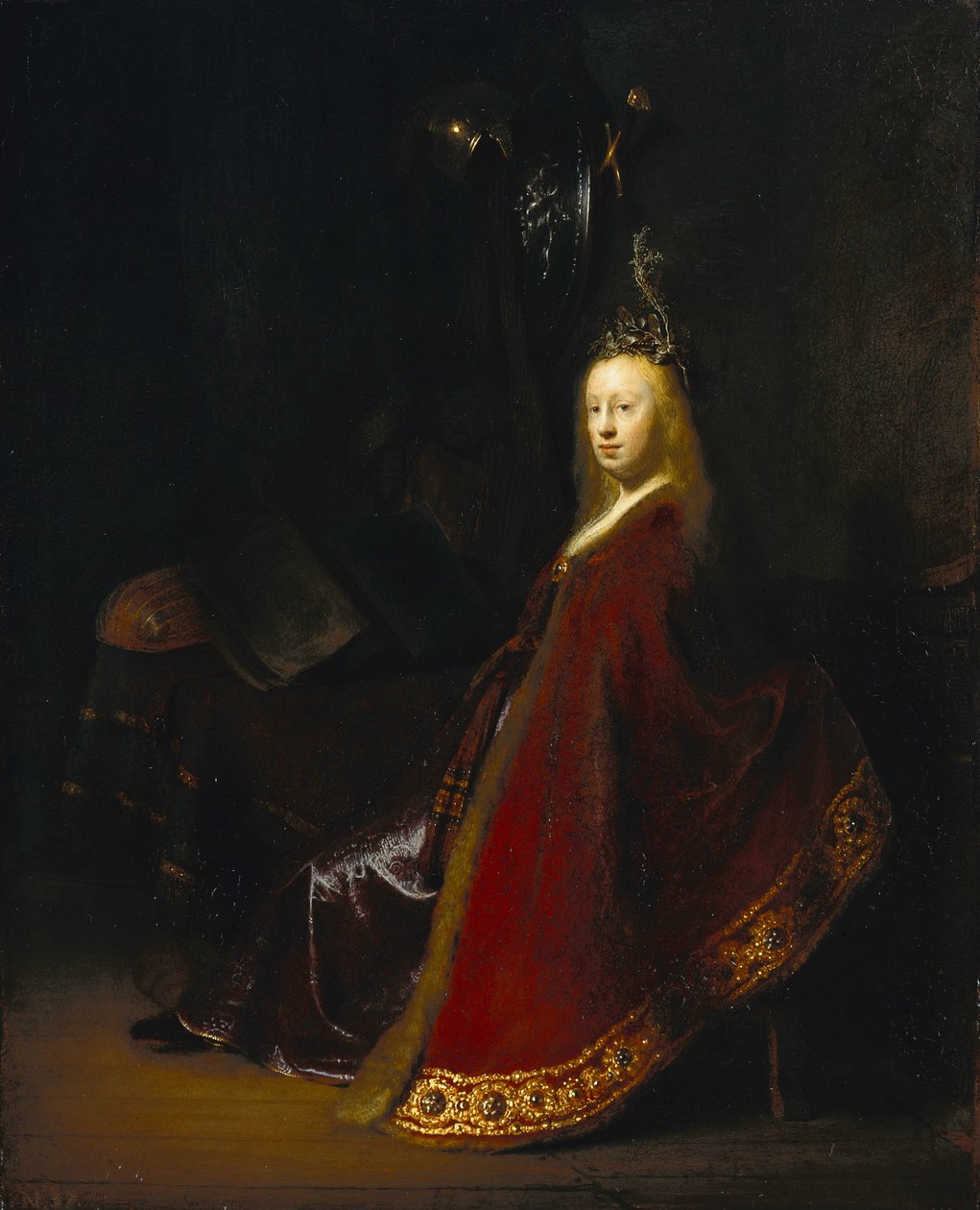 Minerva av Rembrandt van Rijn
