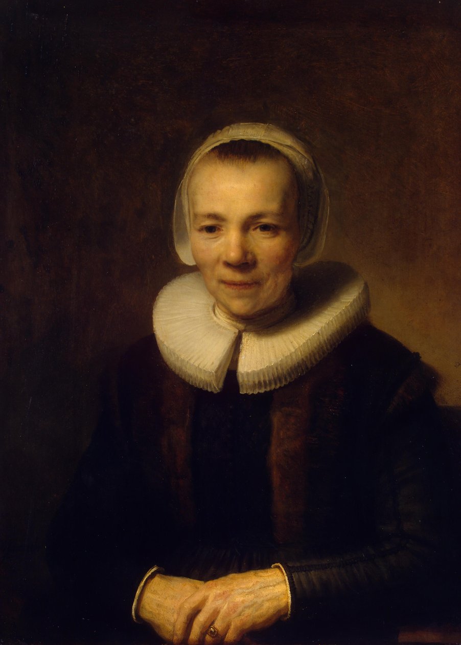 Portrett av Baertje Martens av Rembrandt van Rijn