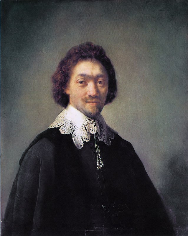 Portrett av Maurits Huygens av Rembrandt van Rijn