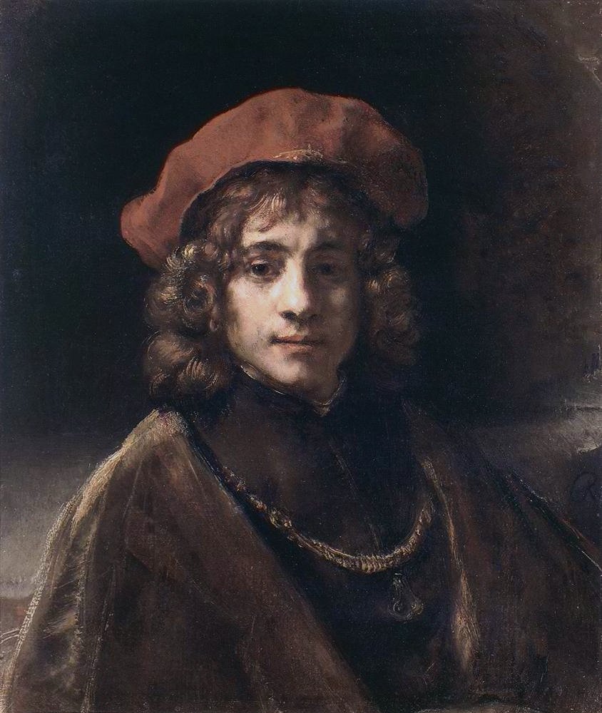 Portrett av Titus av Rembrandt van Rijn