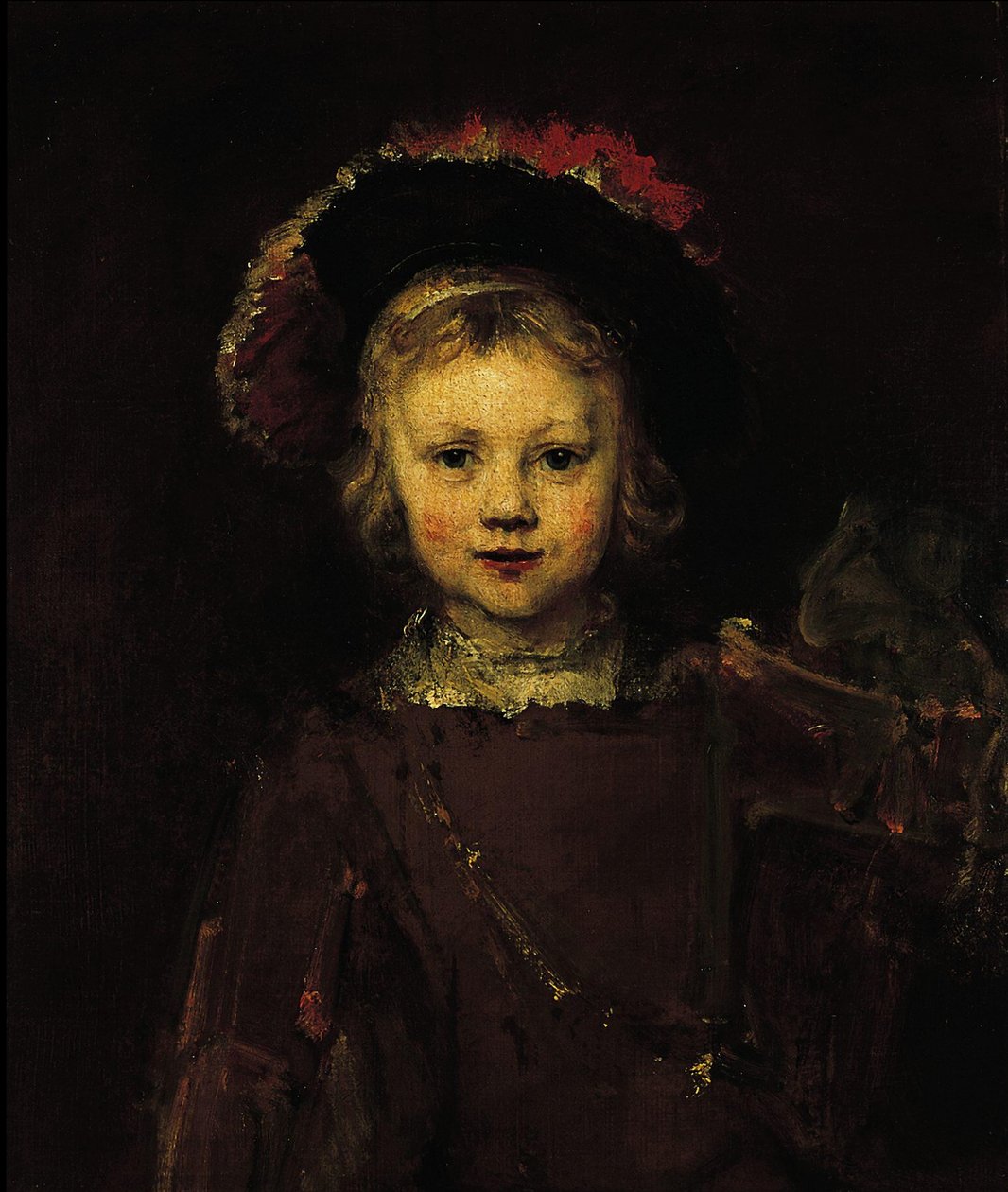 Portrett av et barn av Rembrandt van Rijn