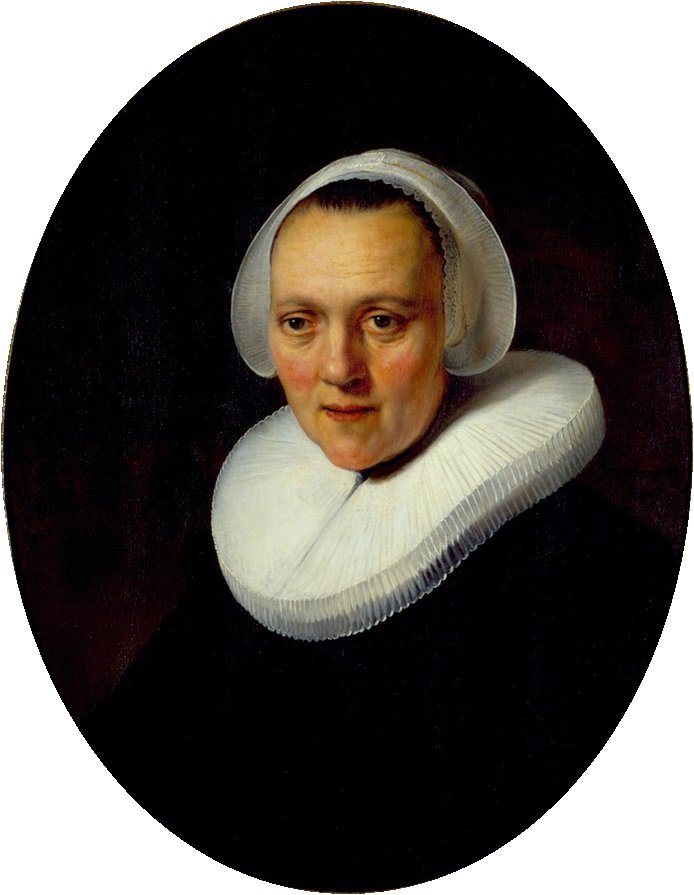 Portrett av en førti år gammel kvinne av Rembrandt van Rijn