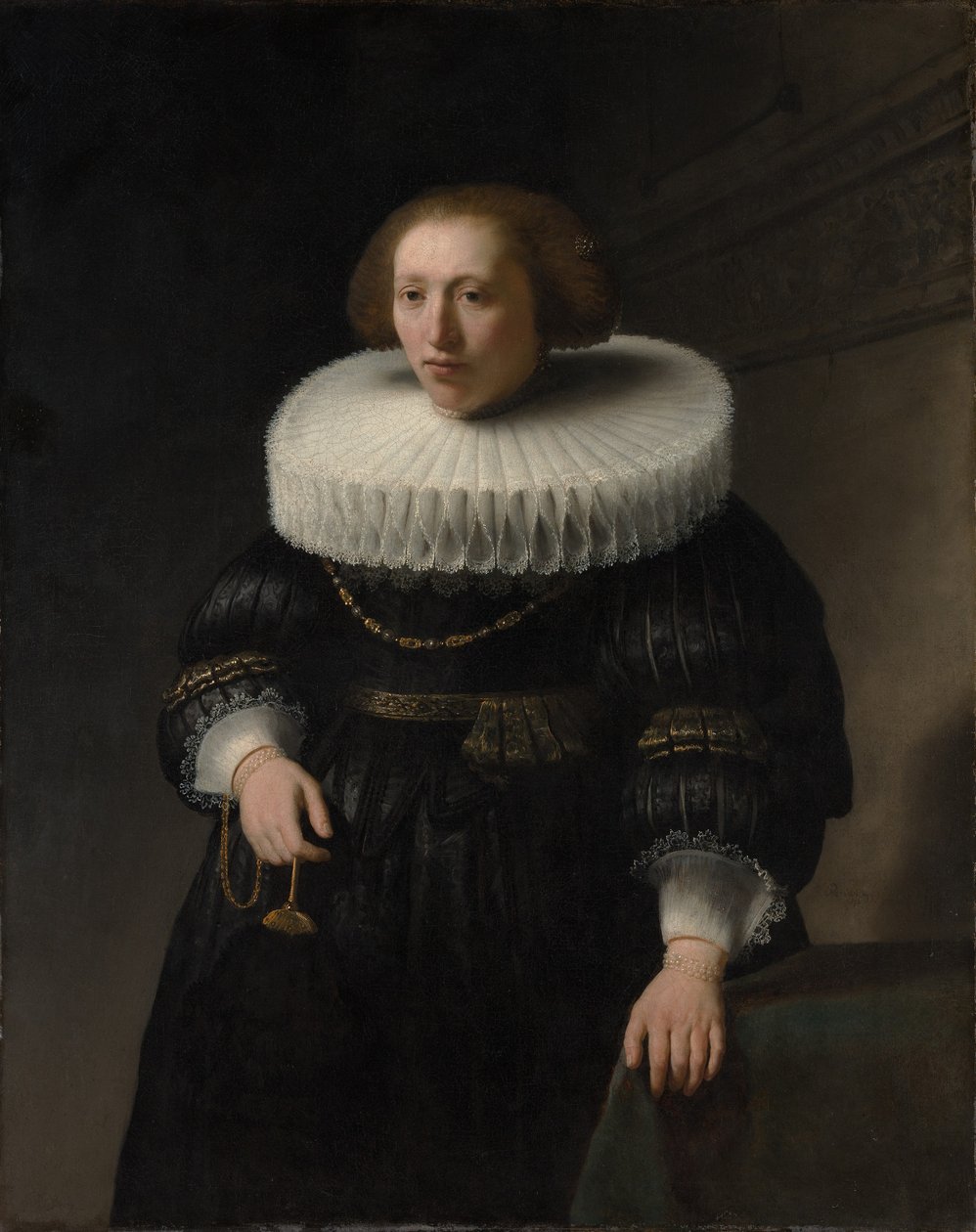 Portrett av en kvinne av Rembrandt van Rijn
