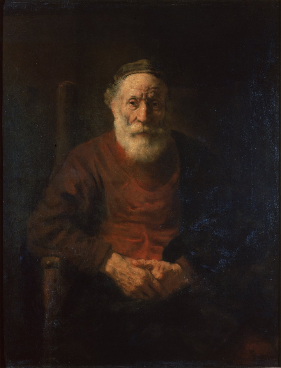 Portrett av en gammel mann av Rembrandt van Rijn