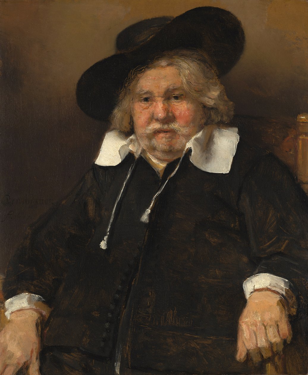 Portrett av en gammel mann, 1667 av Rembrandt van Rijn