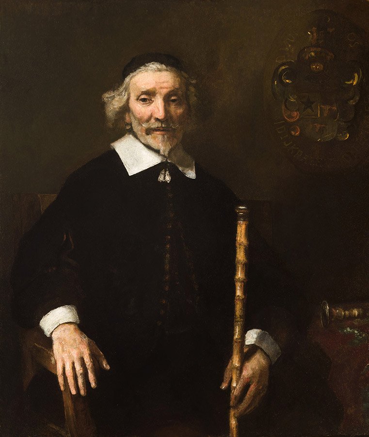 Portrett av Dyke Reeve Dirck van Os av Rembrandt van Rijn
