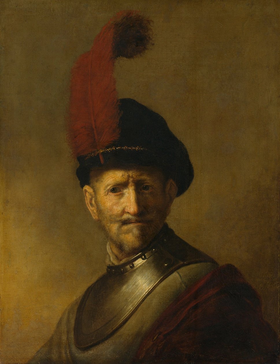 Portrett av en mann av Rembrandt van Rijn
