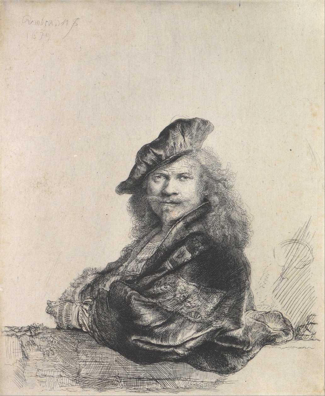 Selvportrett av Rembrandt van Rijn