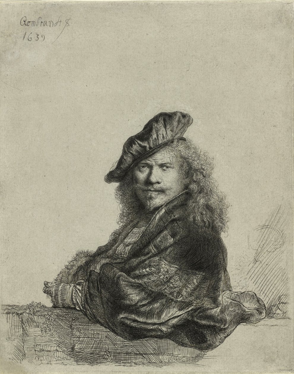 Selvportrett av Rembrandt van Rijn
