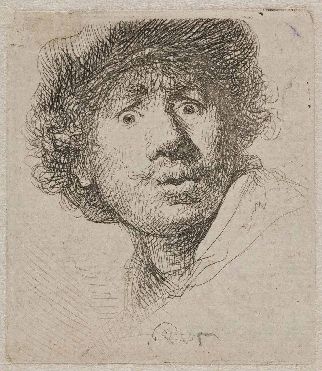 Selvportrett av Rembrandt van Rijn