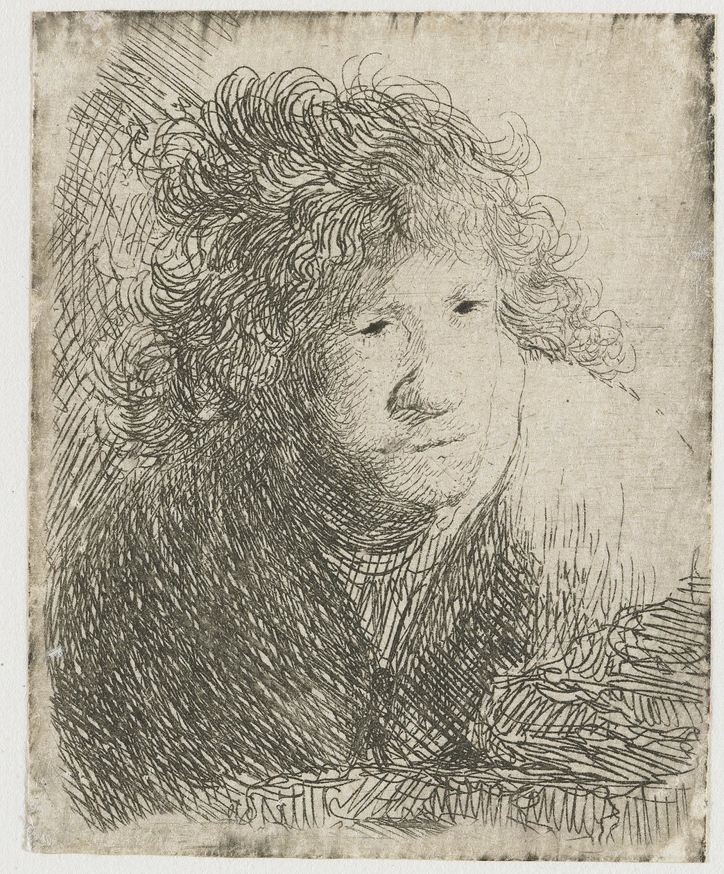Selvportrett av Rembrandt van Rijn