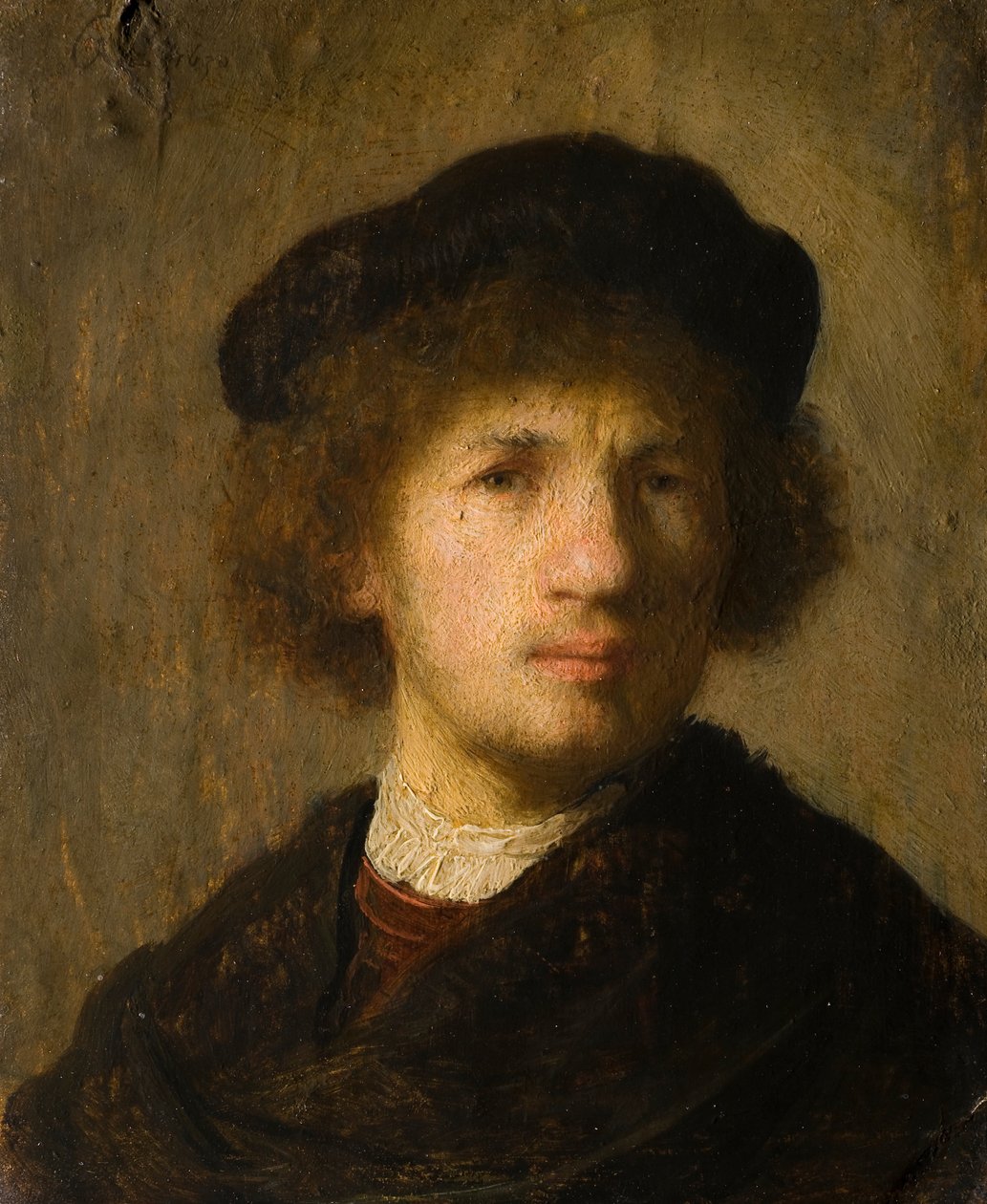 Selvportrett av Rembrandt van Rijn