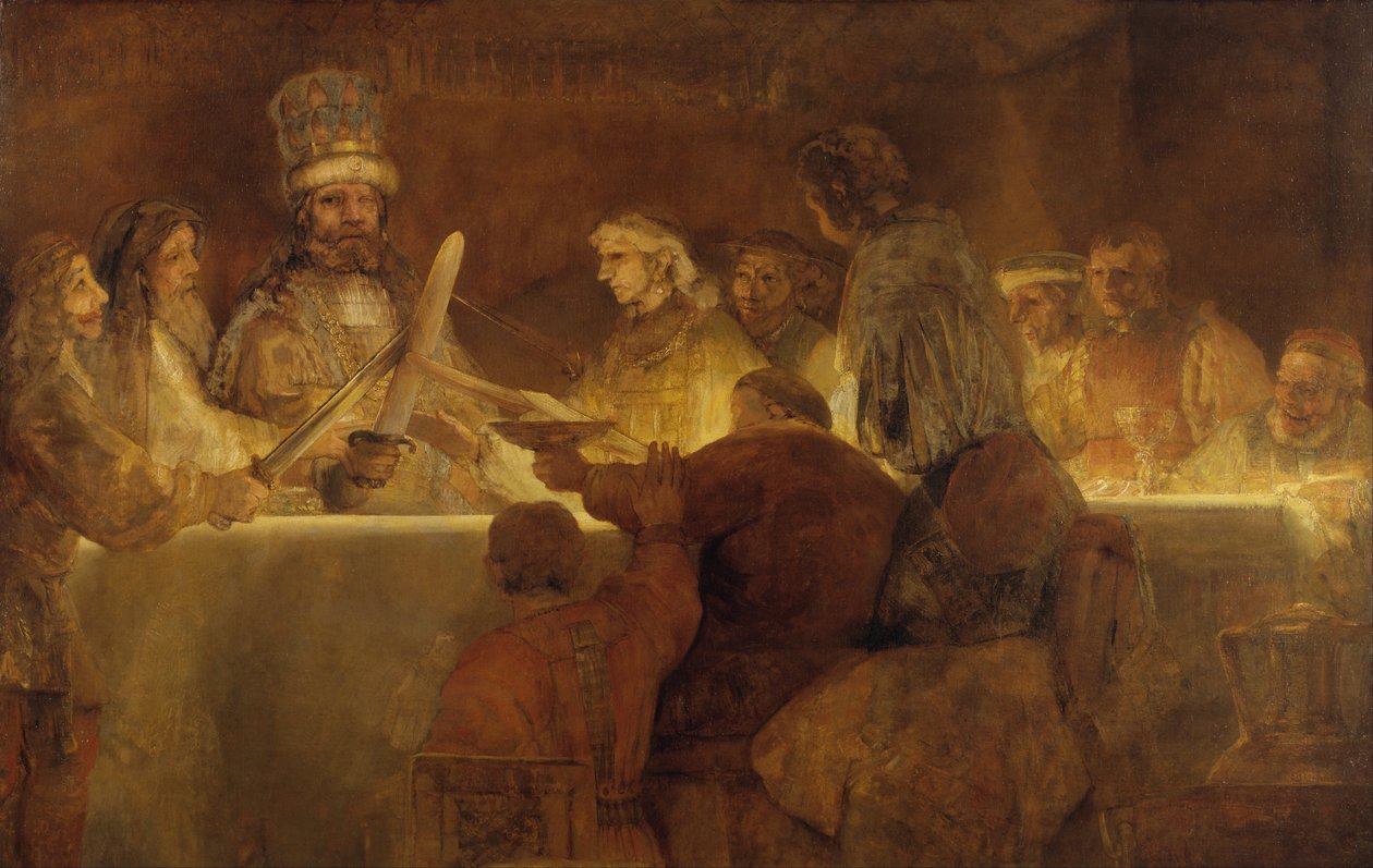 Batavians konspirasjon under Claudius Civilis av Rembrandt van Rijn