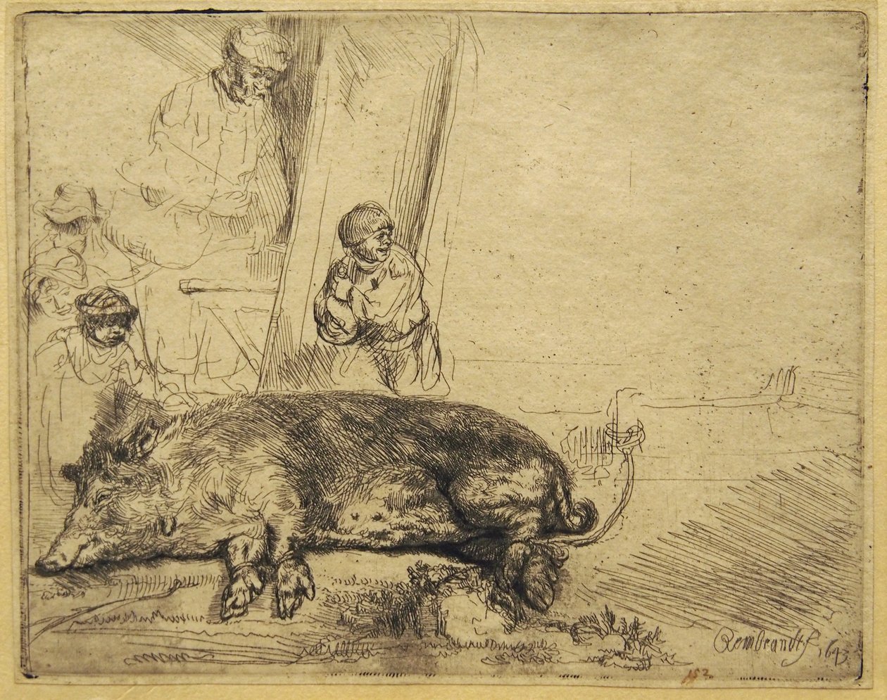 The Hog av Rembrandt van Rijn