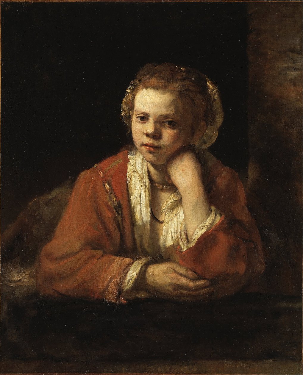 Kjøkkenpiken av Rembrandt van Rijn