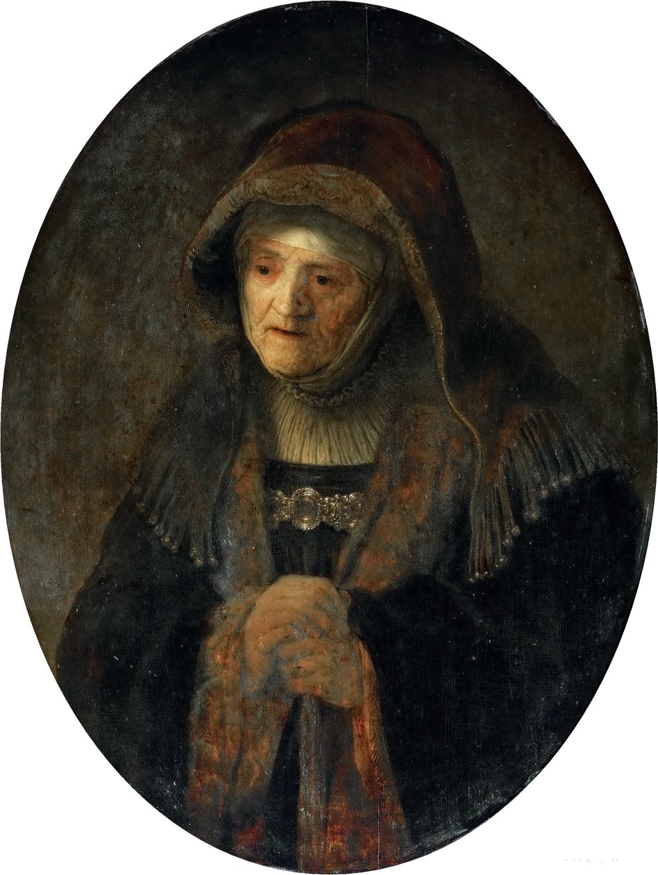 Profetinnen Anna av Rembrandt van Rijn