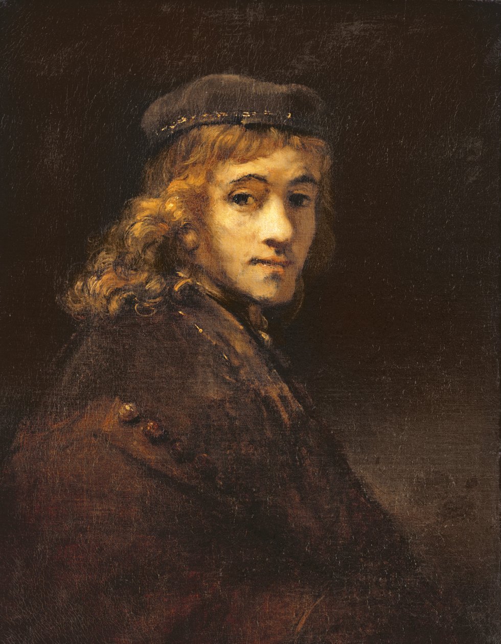 Titus, kunstnerens sønn, ca. 1662 av Rembrandt van Rijn