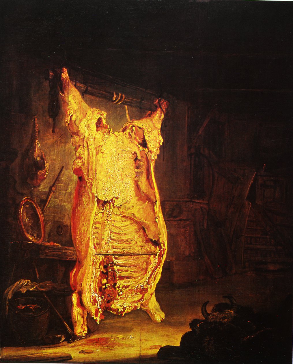 slaktet okse av Rembrandt van Rijn