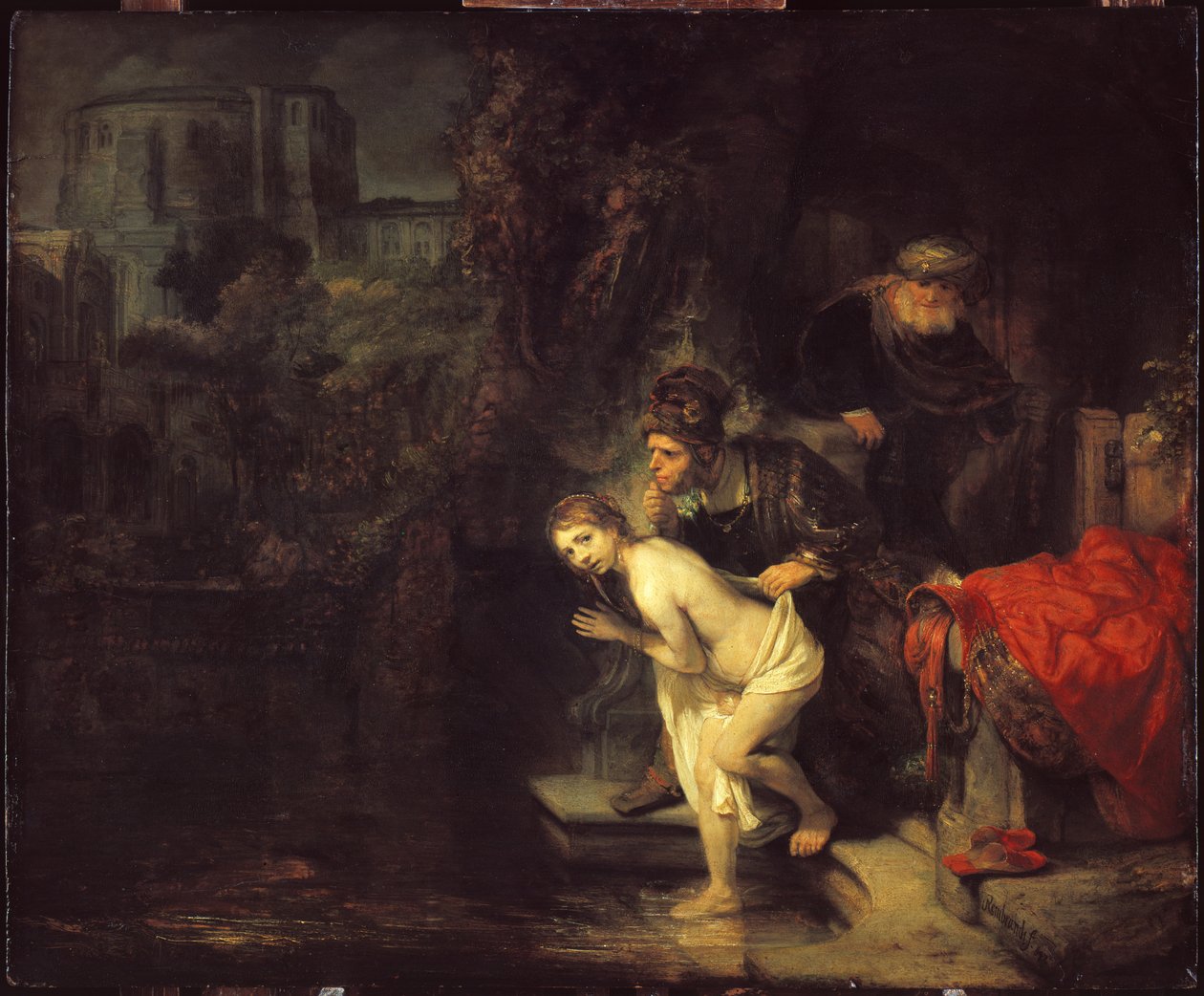 Susanna og de eldste av Rembrandt van Rijn