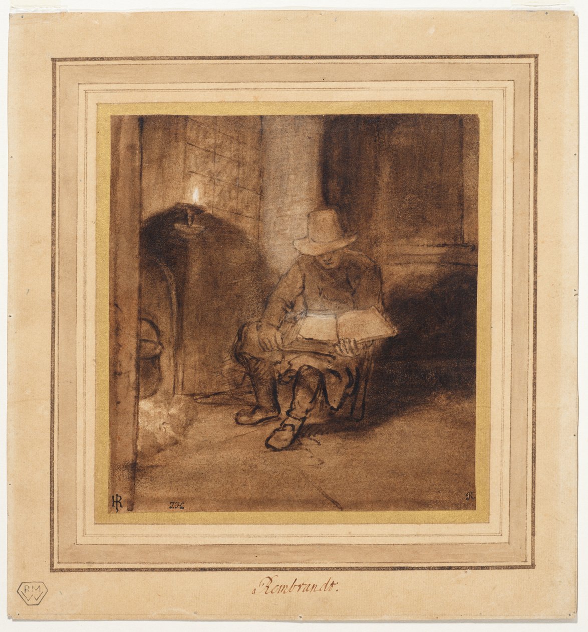  av Rembrandt Harmensz. van Rijn (circle of)