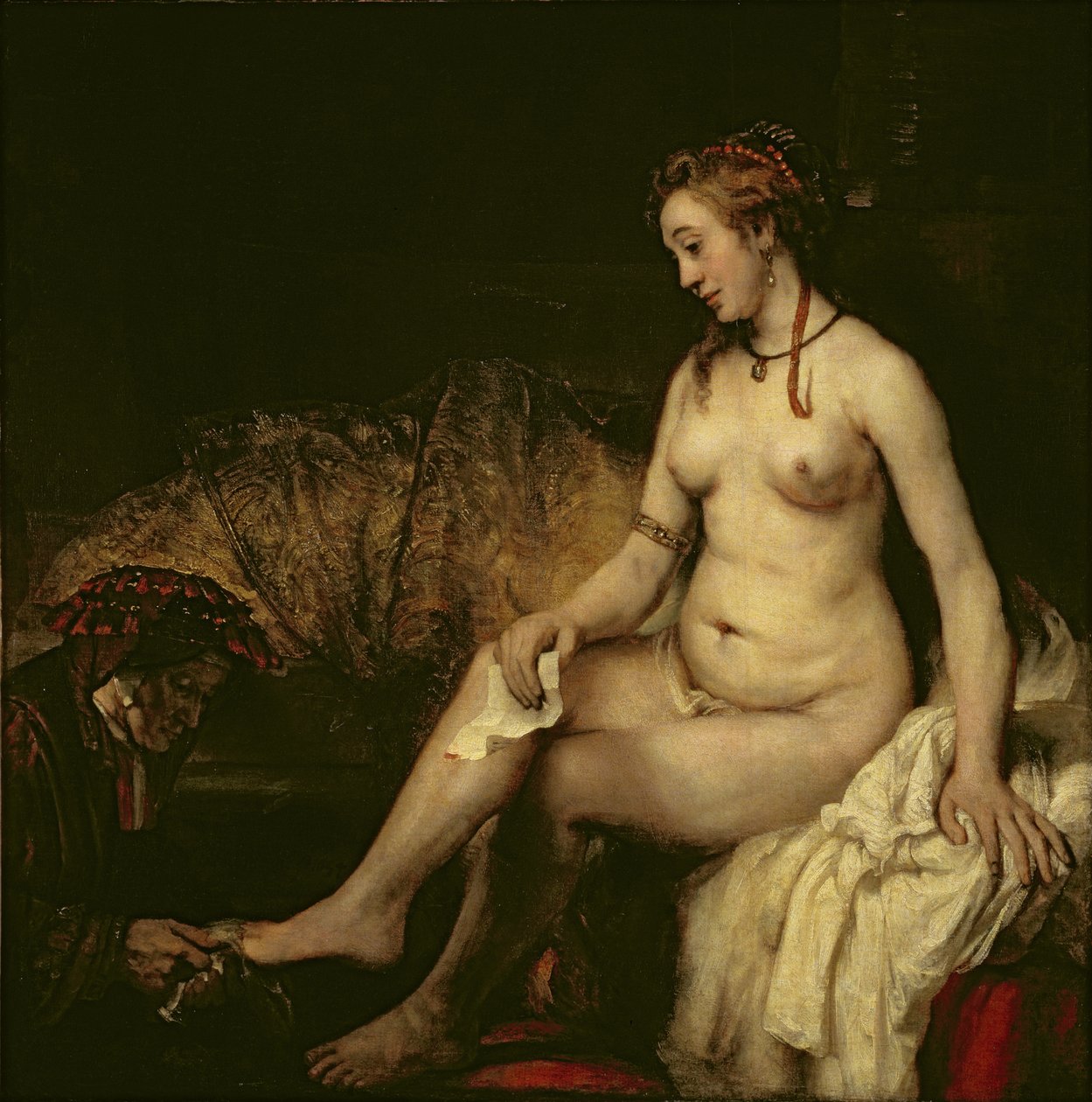 Bathsheba bading av Rembrandt van Rijn