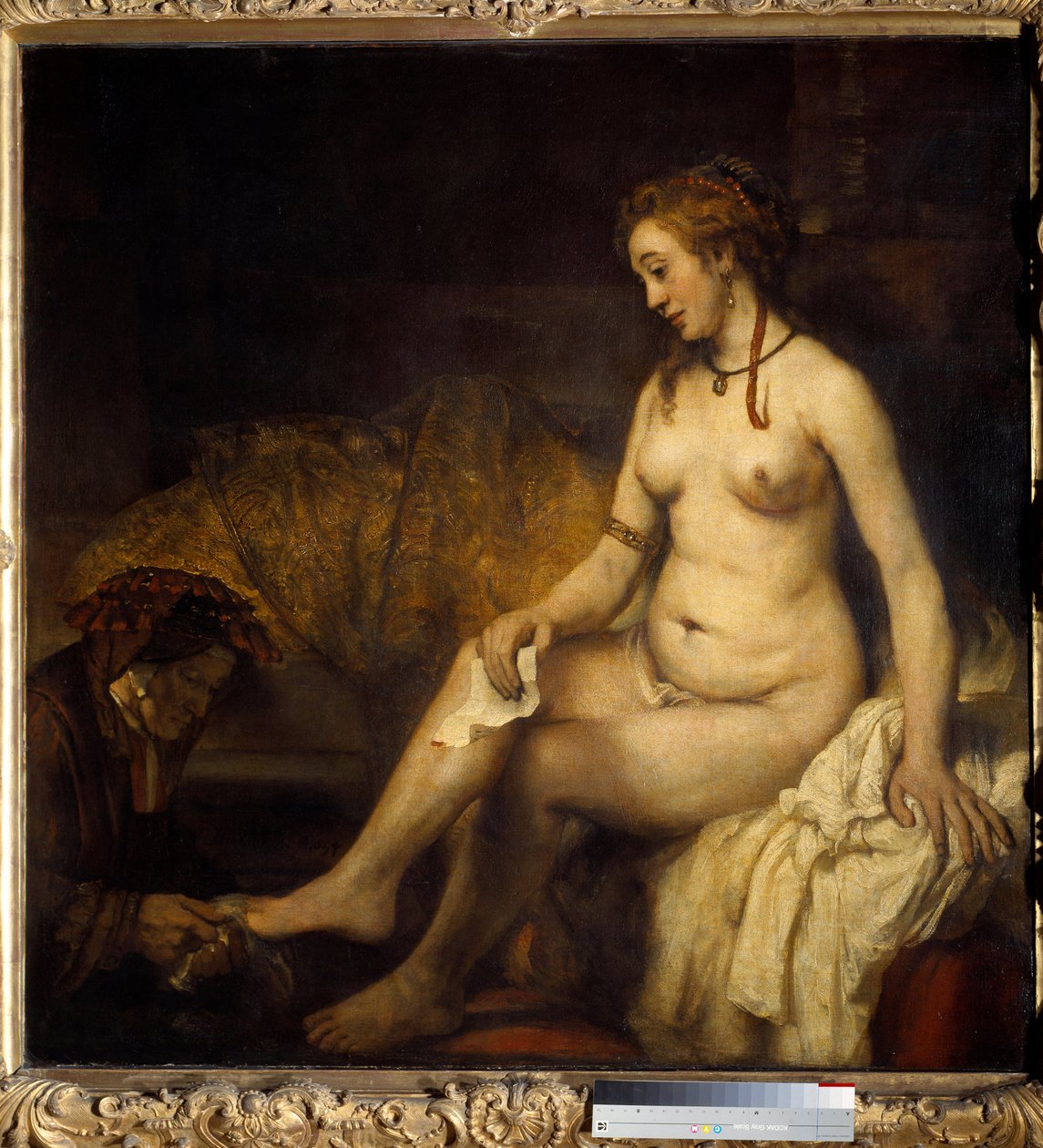 Bathsheba i badekaret av Rembrandt Harmensz. van Rijn