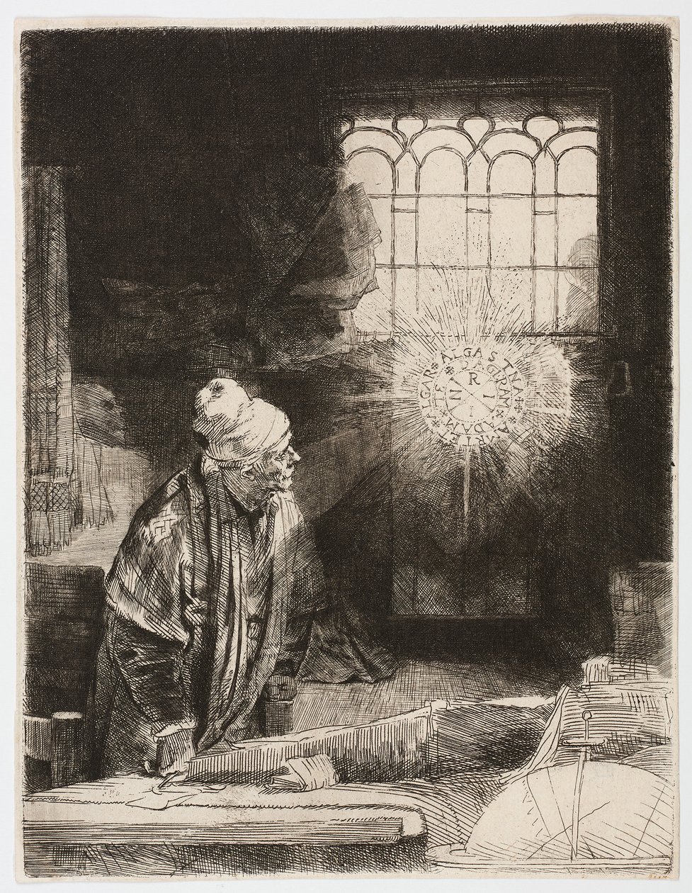 Doktor Faustus av Rembrandt Harmensz. van Rijn
