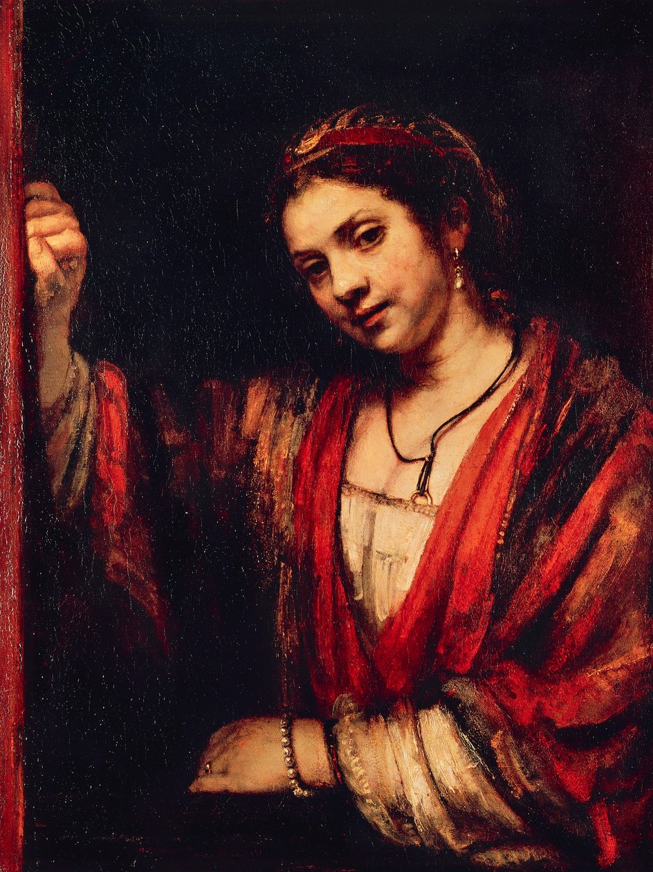 Portrett av Hendrickje Stoffels av Rembrandt Harmensz. van Rijn