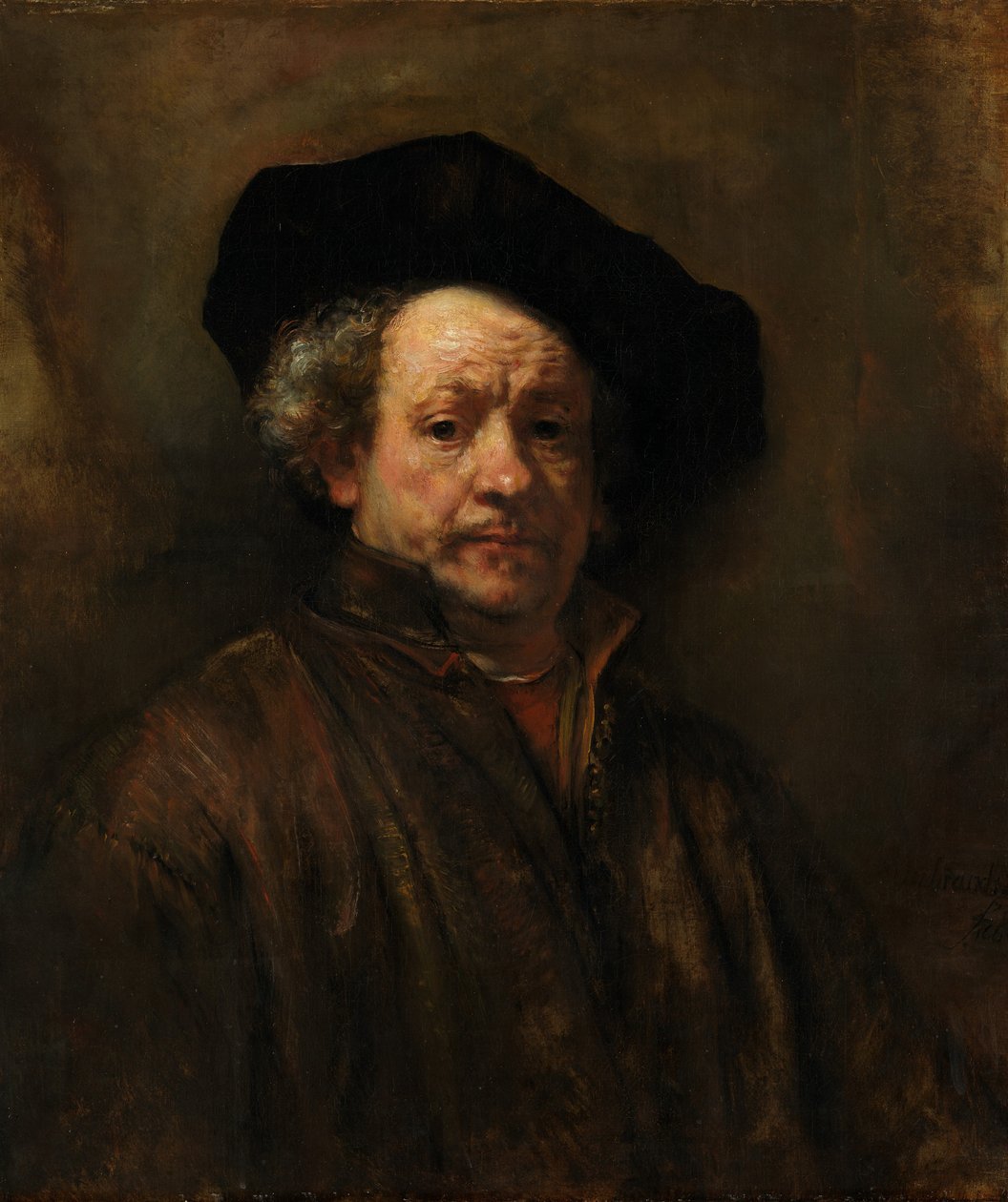 Selvportrett av Rembrandt van Rijn