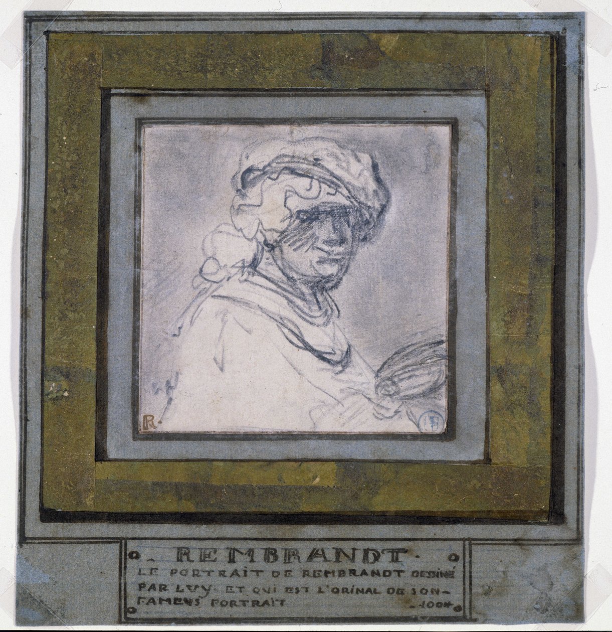 Selvportrett av Rembrandt van Rijn
