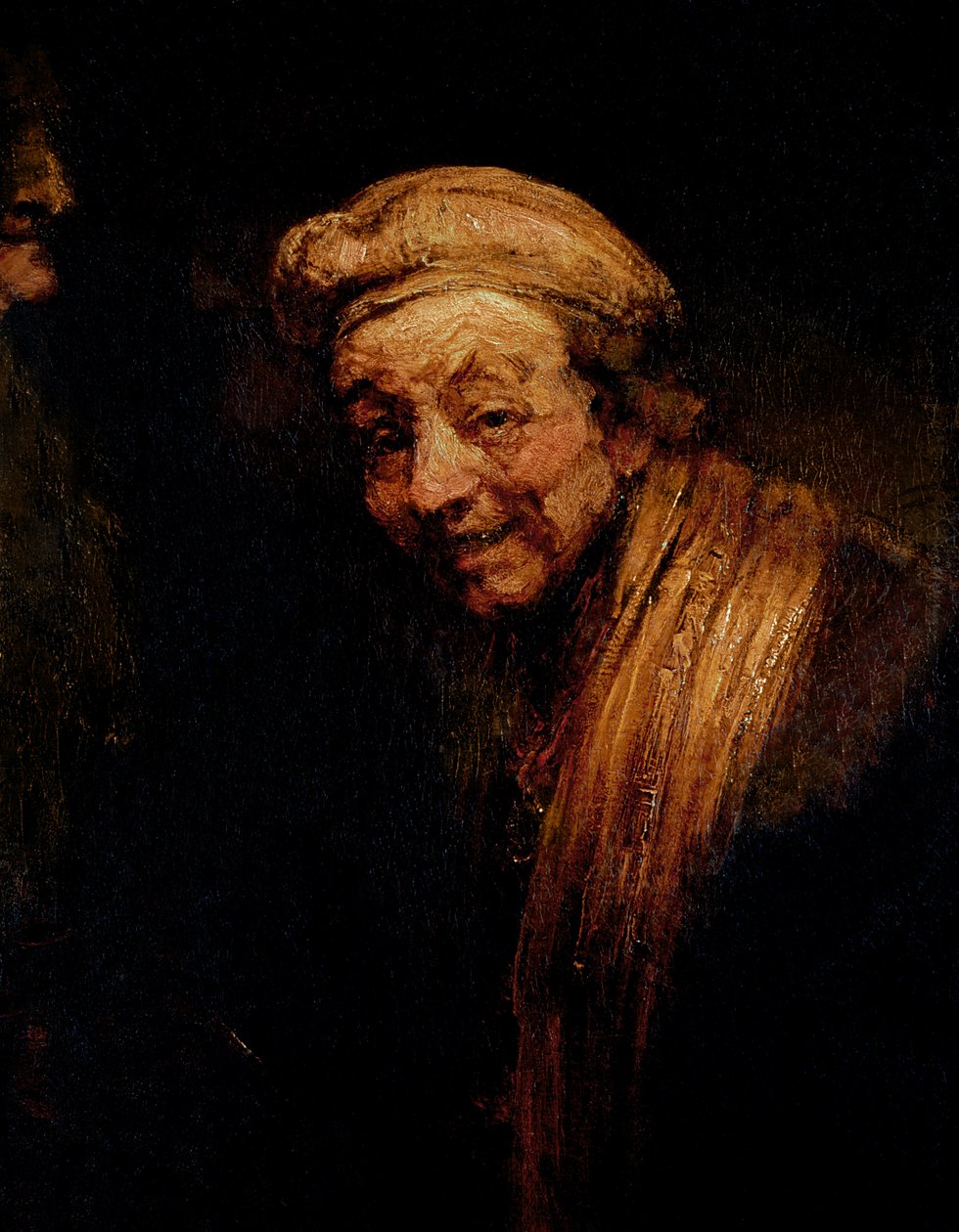 Selvportrett, ca. 1668-9 (olje på lerret) av Rembrandt van Rijn